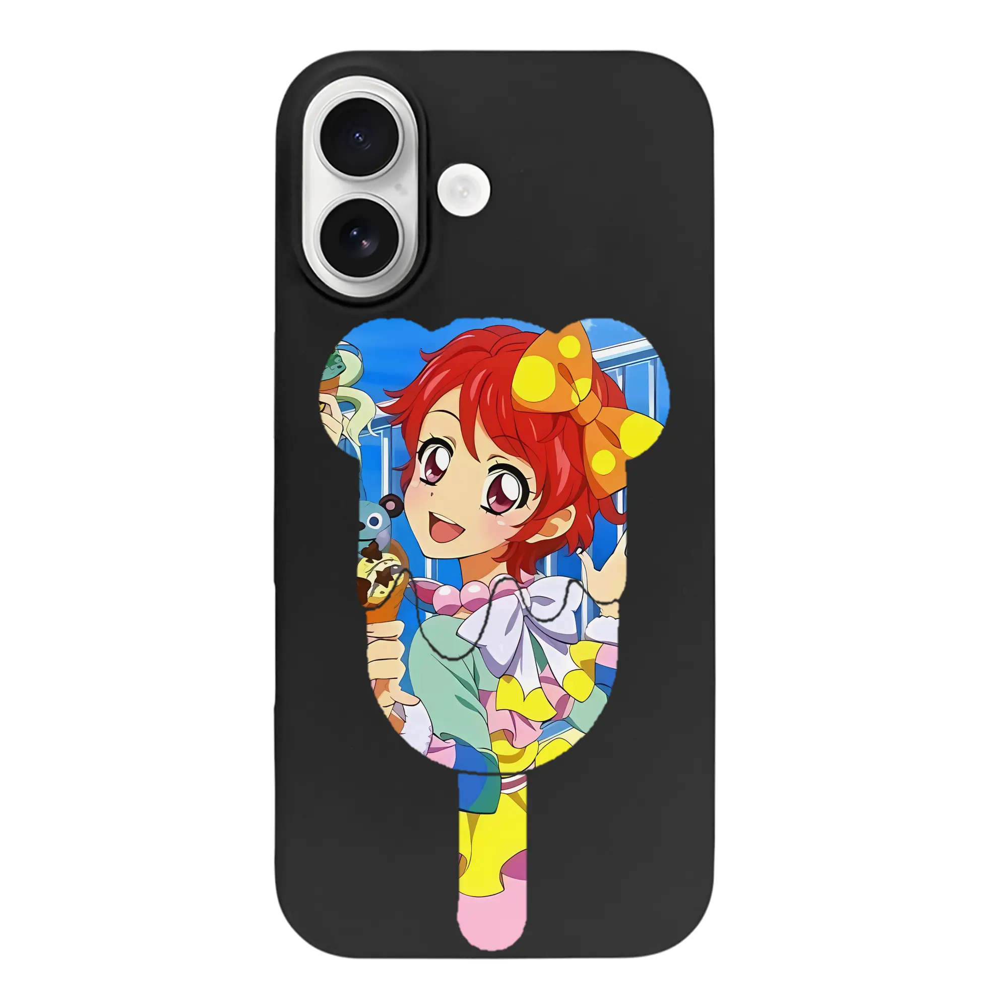 アイカツ グッズ 一ノ瀬 かえで - iPhone 17 シリーズ シリコンケース 薄型 耐衝撃 指紋防止 ソフトタッチカバー 精密フィット 傷防止 保護ケース iPhone 17/17 Air/17 Pro/17 Pro Max 対応